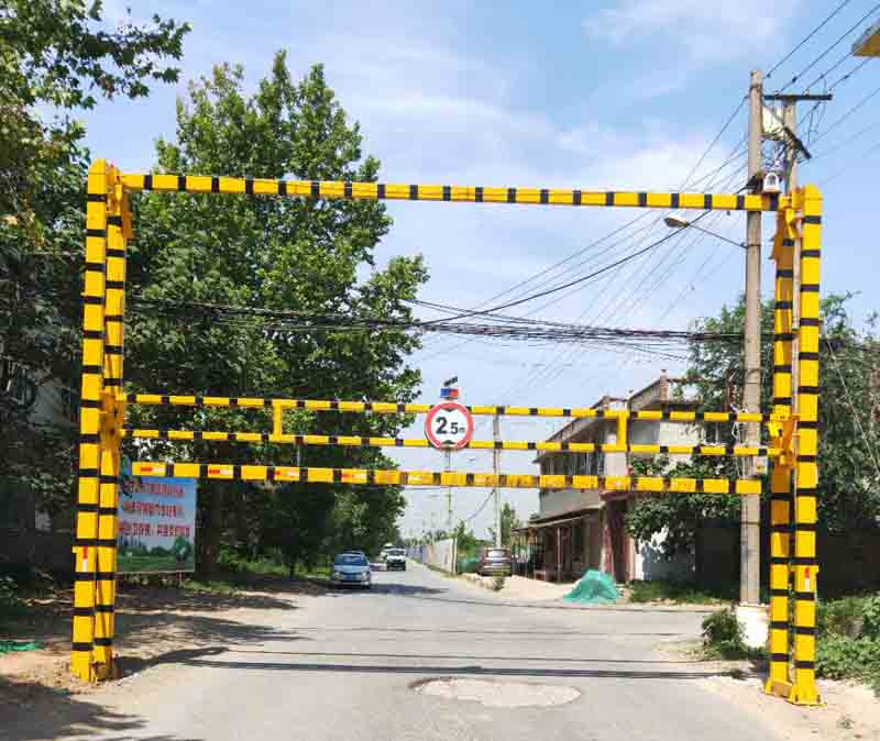鞍山农村道路限高架